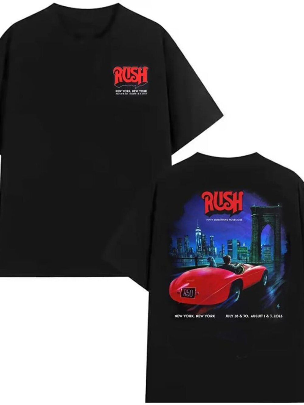 Rush New York 2026 At Madison Square Garden On July 28 30 And August 1 And 4